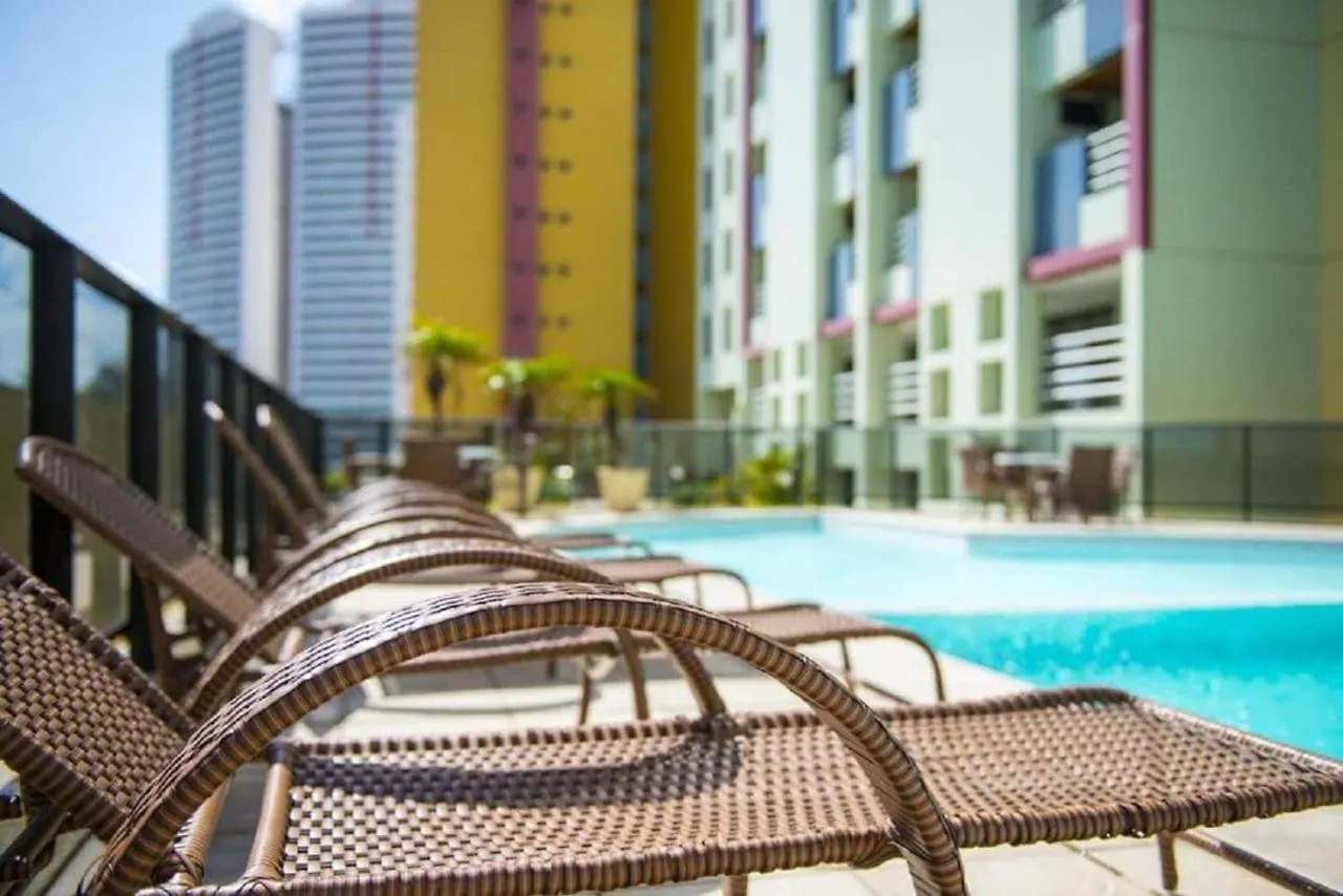 Apartman Paradise Deluxe- Apartamento De Luxo Em Hotel 4 Estrelas - Melhor Vista De Ponta Negra Natal