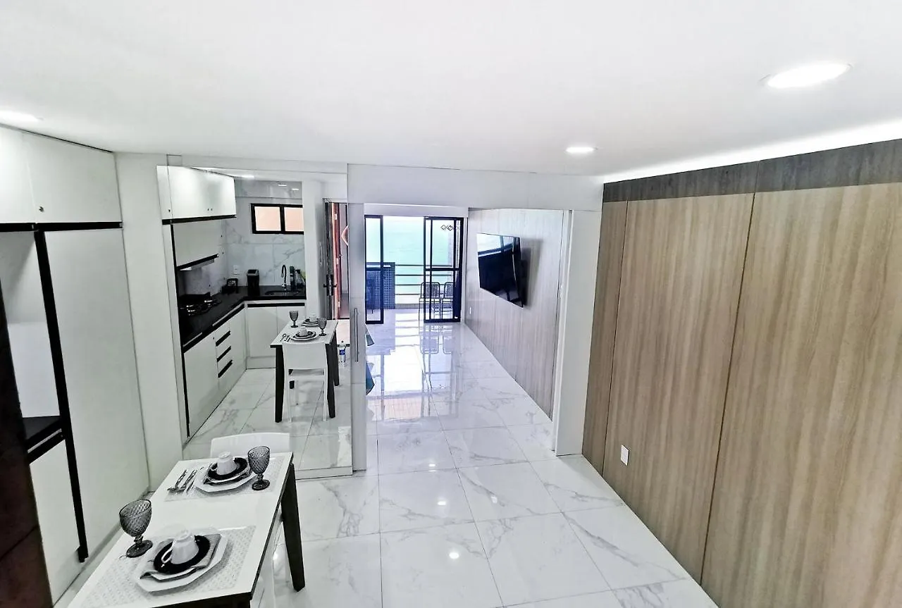 Paradise Deluxe- Apartamento De Luxo Em Hotel 4 Estrelas - Melhor Vista De Ponta Negra ناتال