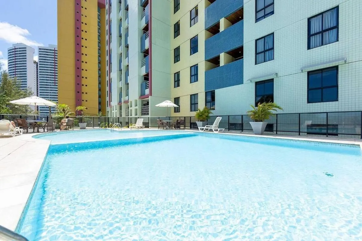 شقة Paradise Deluxe- Apartamento De Luxo Em Hotel 4 Estrelas - Melhor Vista De Ponta Negra ناتال